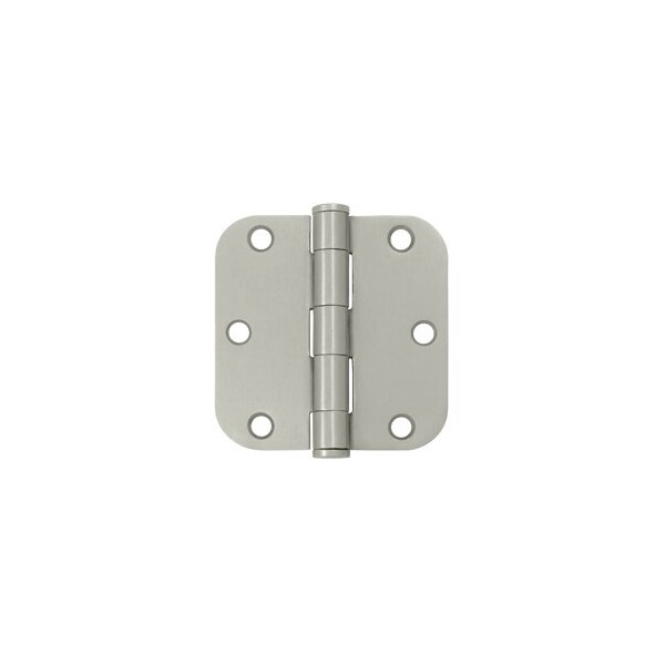 S35R5HD15 Heavy Duty 5/8 Radius Hinge Brushed Nickel, 10PK